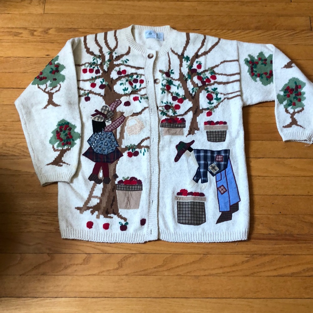 Apple Picking Sweater